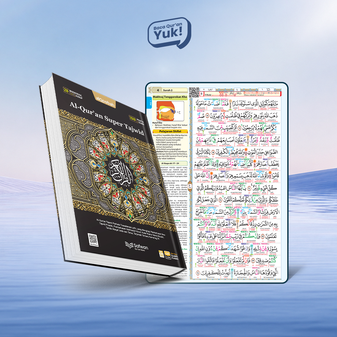 Al Quran 30 Juz Latin Super Tajwid Terjemah Perkata Multikode Warna Alquran Fitur Lengkap Mushaf Belajar Ngaji Ukuran A5